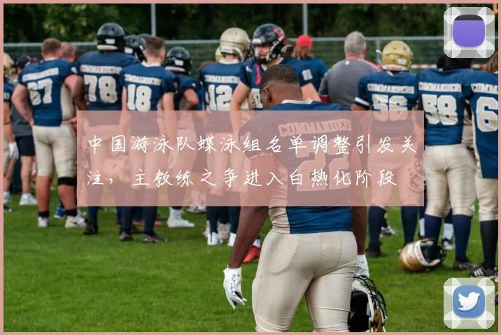 中国游泳队蝶泳组名单调整引发关注，主教练之争进入白热化阶段